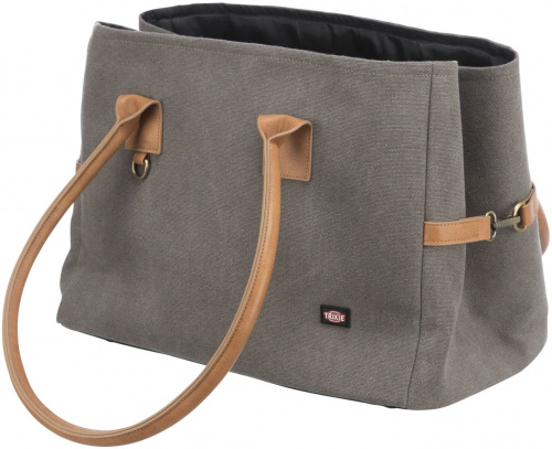 Tasche Rachel 25 × 30 × 40 cm grau/hellbraun